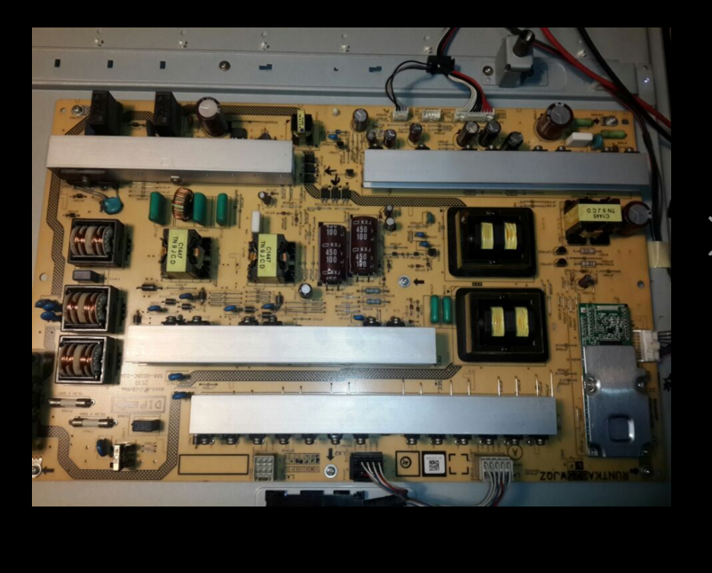 Original RUNTKA625WJQZ Sharp PSD-0699 Power Board